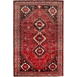 Shiraz 174x268 Cm Shiraz Persia Hand-carded Wool Cotton