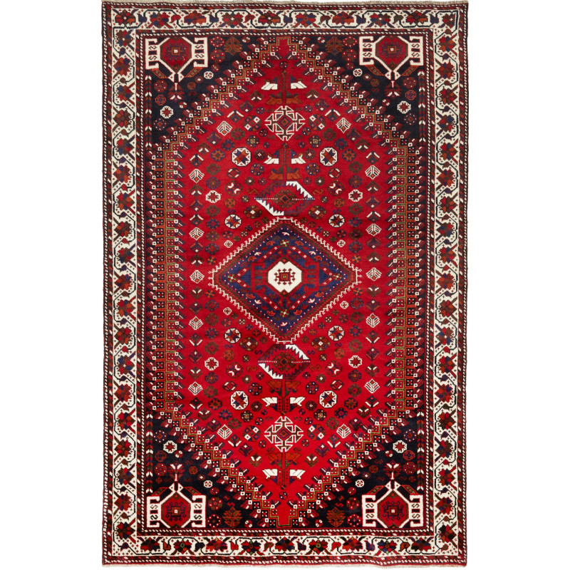 Shiraz 162x252 Cm Shiraz, Persia, Hand-carded Wool (warp:
