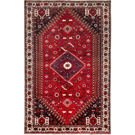 Shiraz 162x252 Cm Shiraz, Persia, Hand-carded Wool (warp: