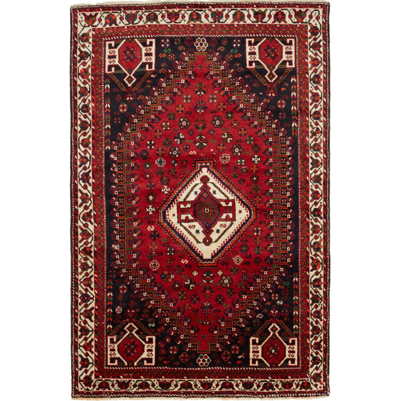 Shiraz 160x250 Cm Shiraz, Persia, Hand-carded Wool, Cotton
