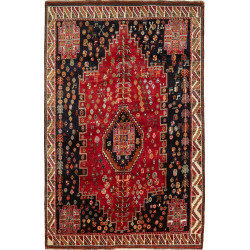Shiraz 170x258 Cm Shiraz Persia Hand-carded Wool Cotton