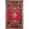 162x218 Cm Vintage Geometric Rug Caucasian Wool (warp: