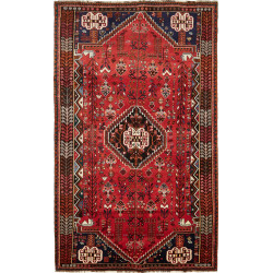 Shiraz 160x267 Cm Shiraz Persia Hand-carded Wool Cotton