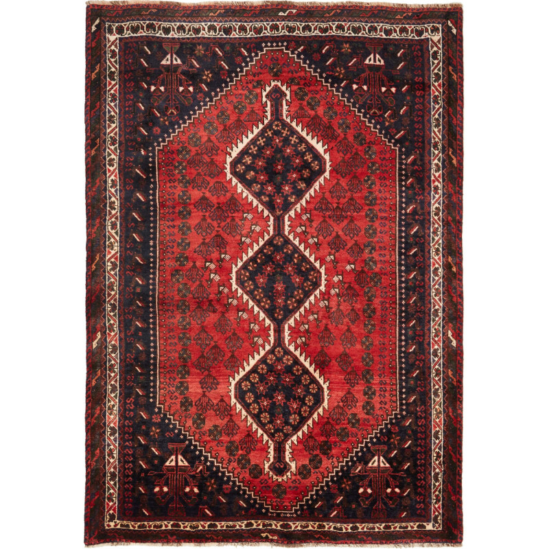 Shiraz 170x247 Cm Shiraz, Persia, Hand-carded Wool (warp:
