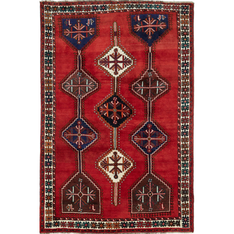 Shiraz 165x252 Cm Shiraz, Persia, Hand-carded Wool (warp: