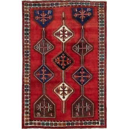 Shiraz 165x252 Cm Shiraz, Persia, Hand-carded Wool (warp: