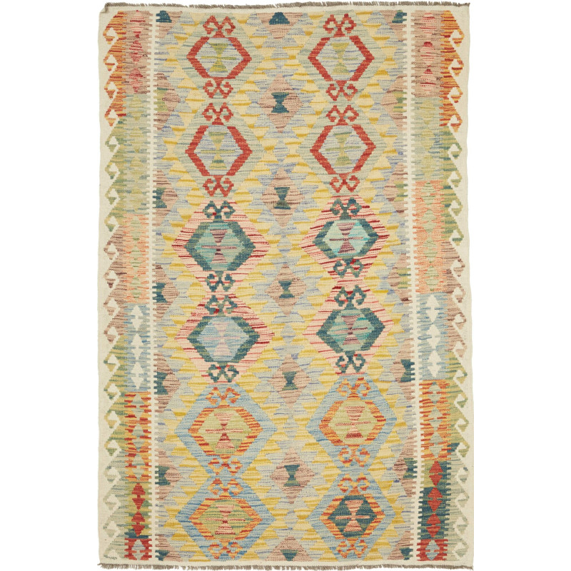 Kilim 121x181 Cm Kilim Afghanistan Hand-carded Wool Cotton