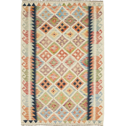 Kilim 122x184 Cm Kilim Afghanistan Hand-carded Wool