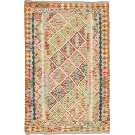 Kilim 121x186 Cm Kilim, Afghanistan, Hand-carded Wool
