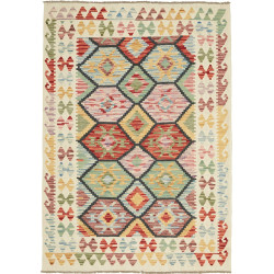 Kilim 129x181 Cm Kilim, Afghanistan, Hand-carded Wool,