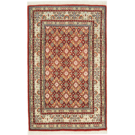 Moud 55x90 Cm Moud, Persia, Hand-carded Wool,