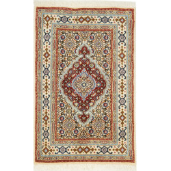 Moud 57x90 Cm Moud, Persia, Hand-carded Wool (warp: Cotton),
