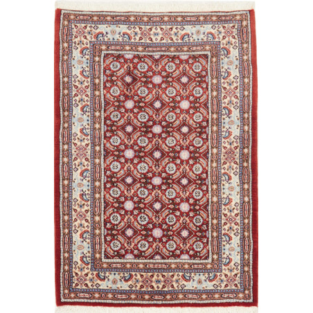Moud 60x89 Cm Moud, Persia, Hand-carded Wool (warp: Cotton),