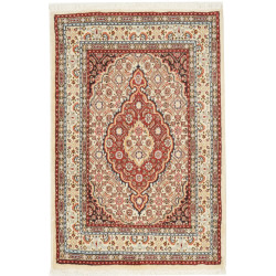 Moud 61x90 Cm Moud - Persia - Hand-carded Wool (warp: