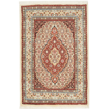 Moud 61x90 Cm Moud - Persia - Hand-carded Wool (warp: