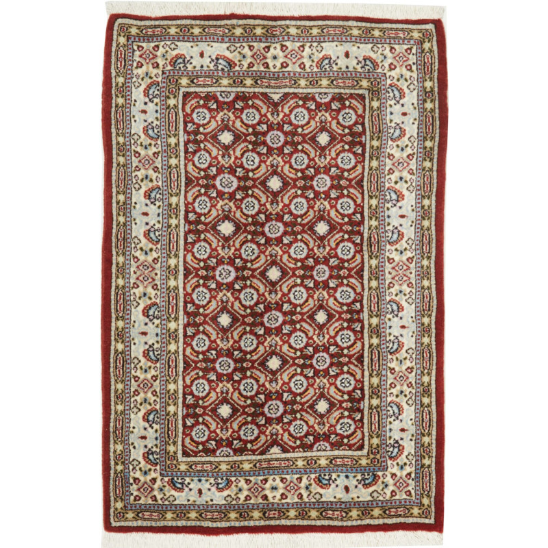 Moud 60x92 Cm Moud Persia Hand-carded Wool
