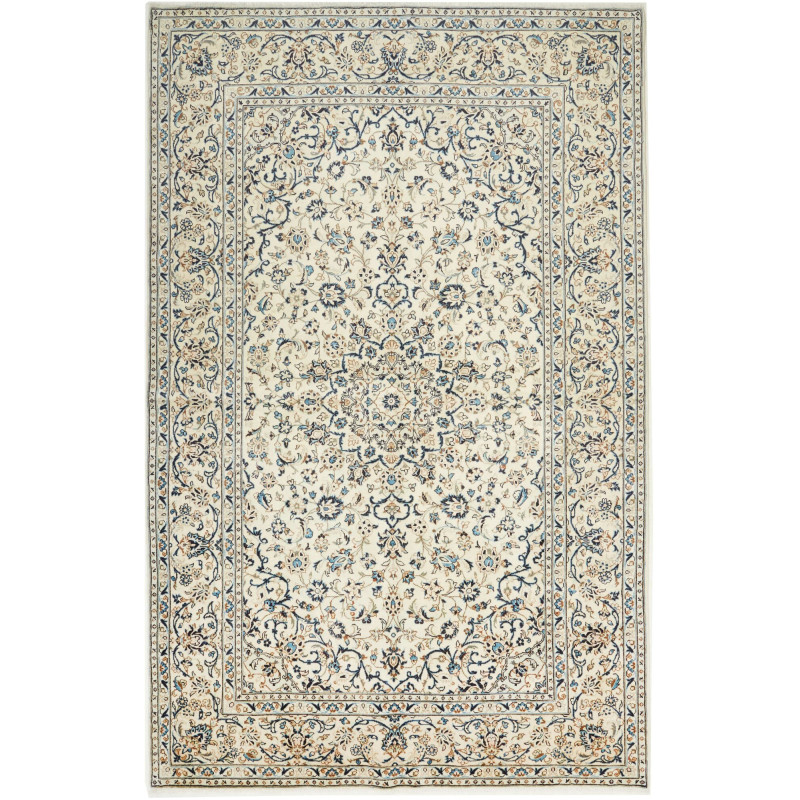 Kashan 198x310 Cm Kashan Persia Hand-carded Wool (warp: