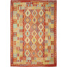 Kilim 213x303 Cm Kilim Afghan, Hand-carded Wool (warp: