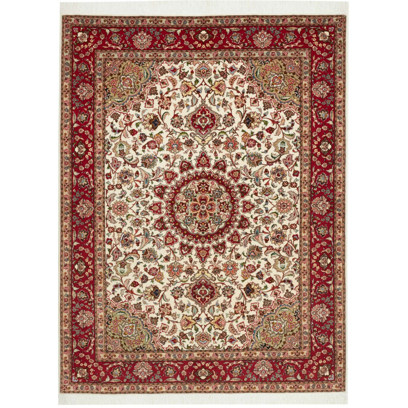 Tabriz 50 Raj 150x207 Cm Tabriz 50 Raj, Persia, Cork Wool