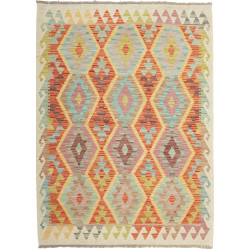 Kilim 127x173 Cm Kilim, Afghanistan, Hand-carded Wool,