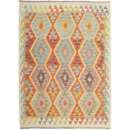 Kilim 127x173 Cm Kilim, Afghanistan, Hand-carded Wool,