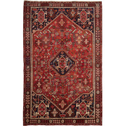 Shiraz 160x252 Cm Shiraz Persia Hand-carded Wool (cotton