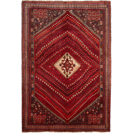 Shiraz 170x249 Cm Shiraz, Persia, Hand-carded Wool (cotton