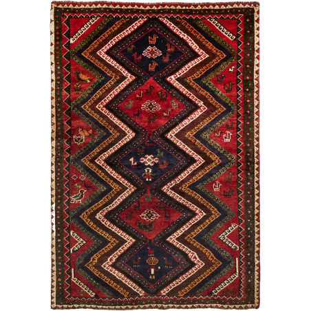 Shiraz 177x263 Cm Shiraz, Persia, Hand-carded Wool (warp: