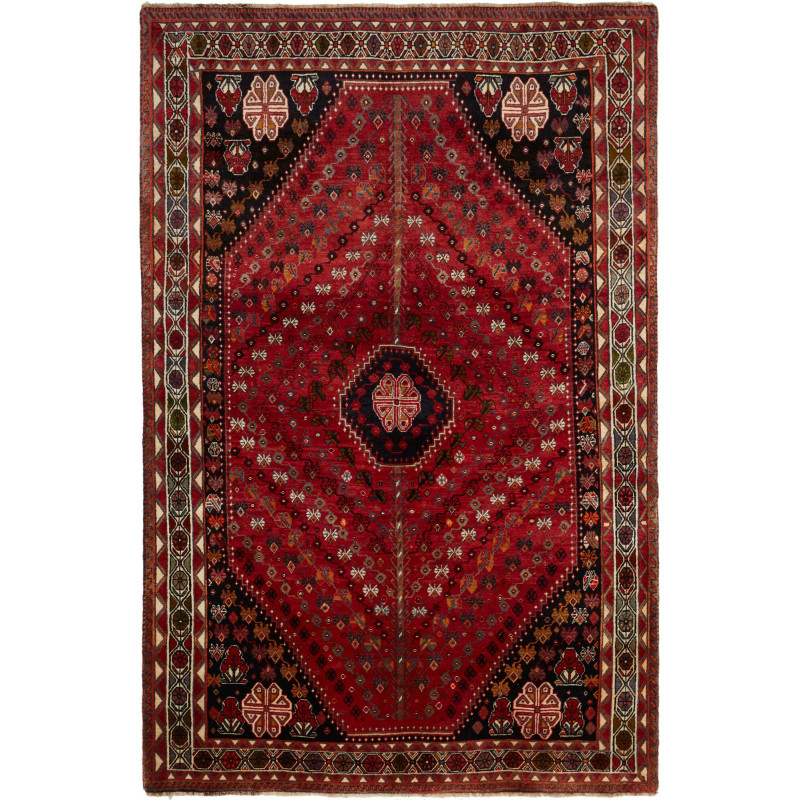 Shiraz 162x250 Cm Shiraz, Persia, Hand-carded Wool, Cotton,