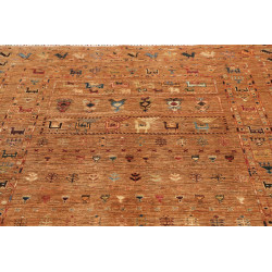 Hand Made Rug Rubin Pakistan 174x233 Rust Multi
