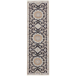 Nain 9la 82x295 Cm Nain 9la, Persia, Hand-carded Wool And