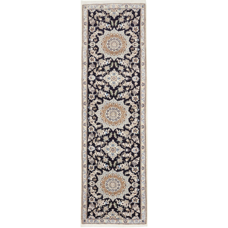 Nain 9la 82x295 Cm Nain 9la, Persia, Hand-carded Wool And