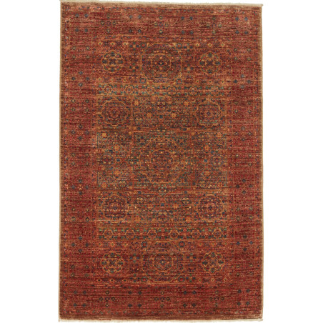 Mamlouk 98x151 Cm Mamlouk, Pakistan, Hand-carded Wool (warp:
