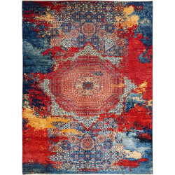 Hand Made Rug Vintage Erased Pakistan 267x355 R