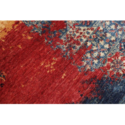 Hand Made Rug Vintage Erased Pakistan 267x355 R