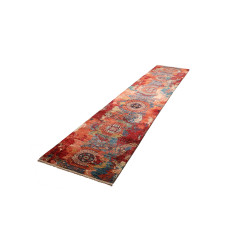 Hand Made Rug Vintage Erased Pakistan 72x358 Re