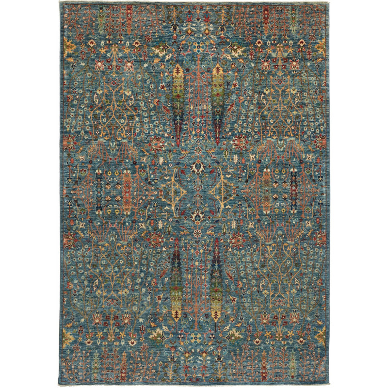Rug Shahi Fine Pakistan 207x295 Petrol Blue Ora