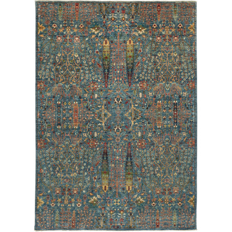 Rug Shahi Fine Pakistan 207x295 Petrol Blue Ora