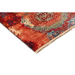 Hand Made Rug Vintage Erased Pakistan 72x358 Re