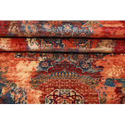 Hand Made Rug Vintage Erased Pakistan 72x358 Re