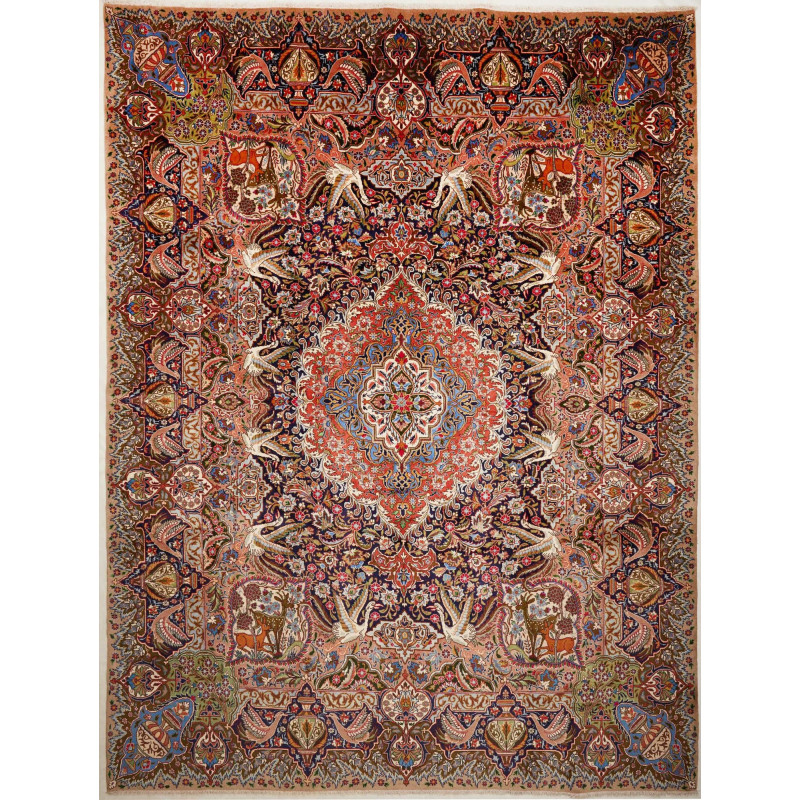 Kashamr Zirkhaki 294x390 Cm Kashamr Zirkhaki, Persia,