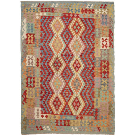Kilim 170x241 Cm Kilim, Afghanistan, Hand-carded Wool (warp: