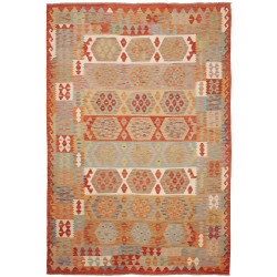 Kilim 199x294 Cm Kilim, Afghanistan, Hand-carded Wool (warp: