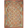 Kilim 204x294 Cm Kilim Afghanistan, Hand-carded Wool (warp: