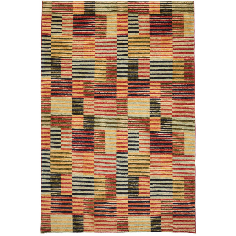 Hand Made Rug Barjesta Pakistan 198x289 Red Och