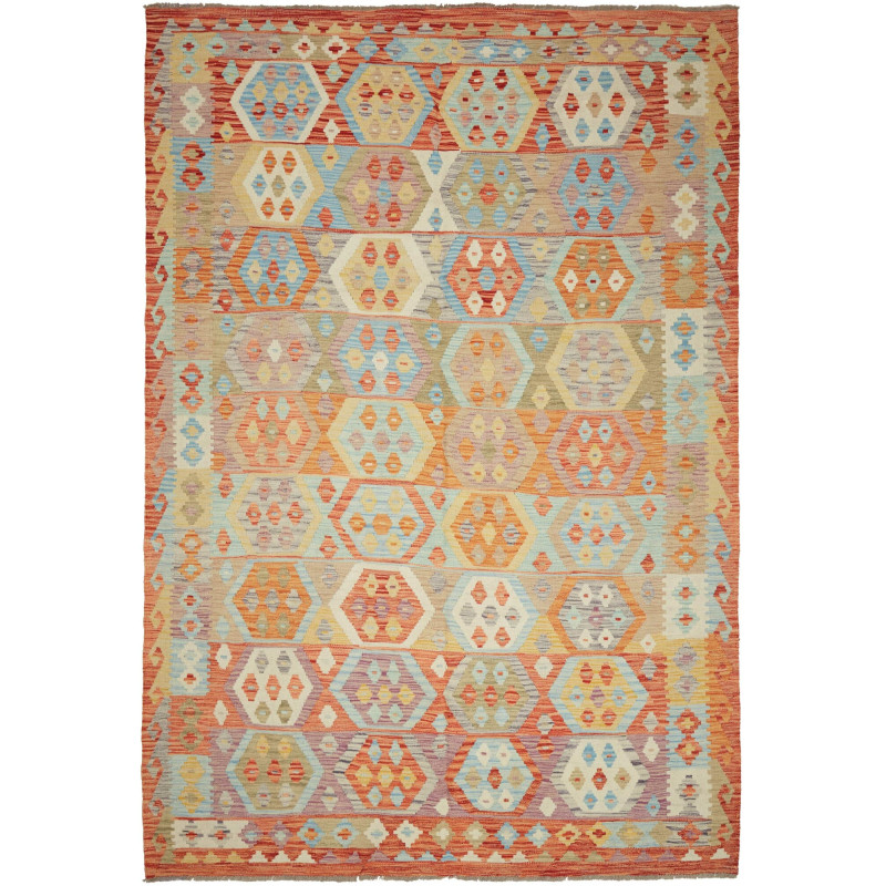 Kilim 200x300 Cm Kilim Afghanistan, Hand-carded Wool