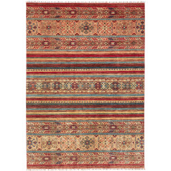 Hand Made Rug Samarkand Pakistan 205x290 Red Be