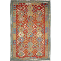 Kilim 200x297 Cm Kilim Afghanistan Hand-carded Wool