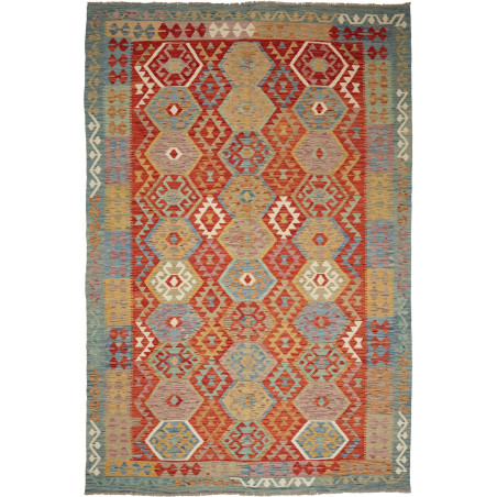 Kilim 200x297 Cm Kilim Afghanistan Hand-carded Wool