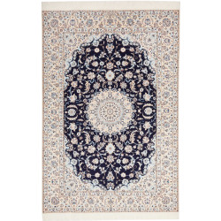 Hand Made Rug Nain 6la Persia 155x232 Dark Blue